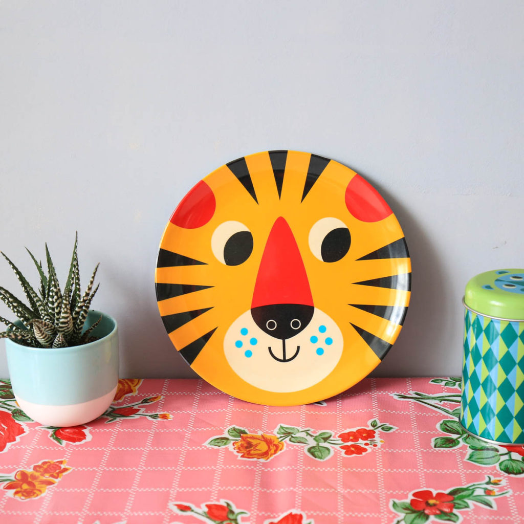 assiette tigre omm design Ingela P Arrhenius