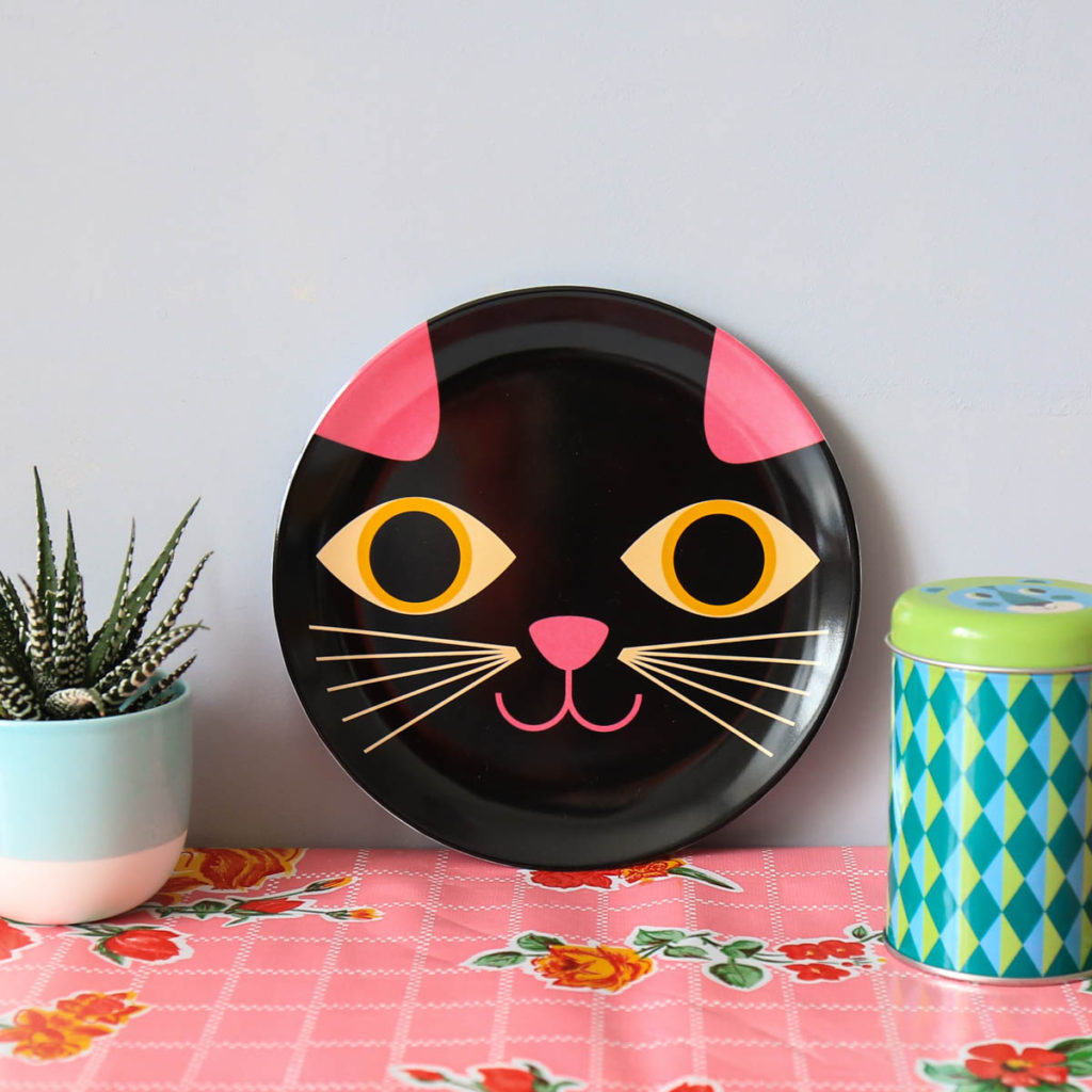 assiette chat Ingela P Arrhenius omm design