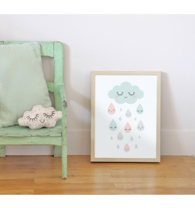 Affiche Douce pluie Zü (ZU)