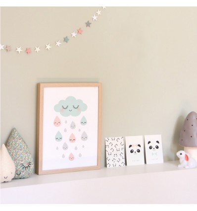 Affiche Douce pluie Zü (ZU)