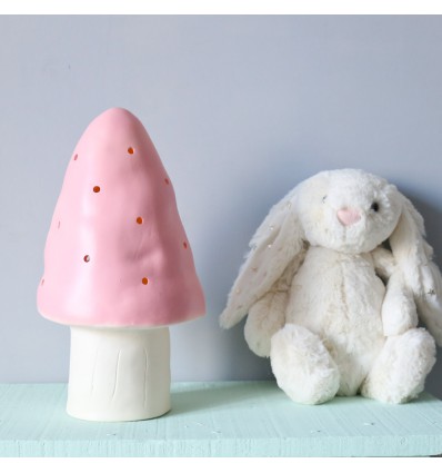 Lampe Veilleuse champignon rose clair (S) - Egmont toys