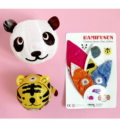 5 Kami fusen - ballons japonais en papier