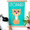 Affiche Léopard nouveau d'Ingela P Arrhenius