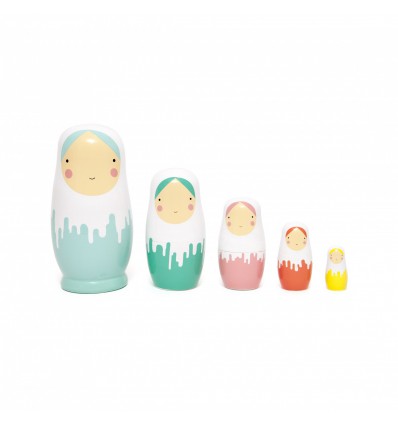 Gigognes en bois Artistes - Petit Monkey