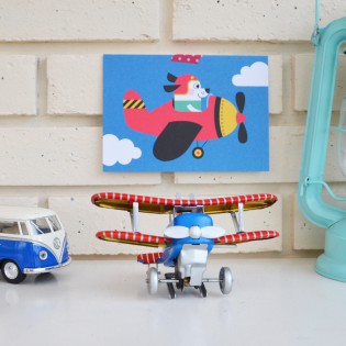 Avion culbuto en métal - Protocol 2