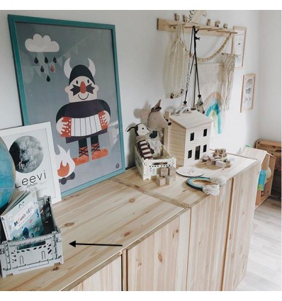 Mini caisse AY-KASA gris clair