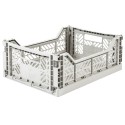 Caisse medium AY-KASA gris clair
