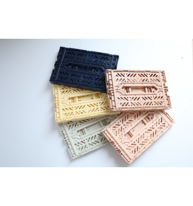 Caisse medium AY-KASA navy blue