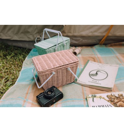 Panier pique-nique Mint en rotin - Olli Ella