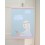 Porte affiche bois rose 30 cm