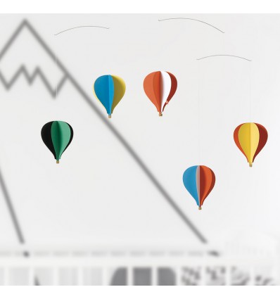 Mobile 5 montgolfières - Flensted