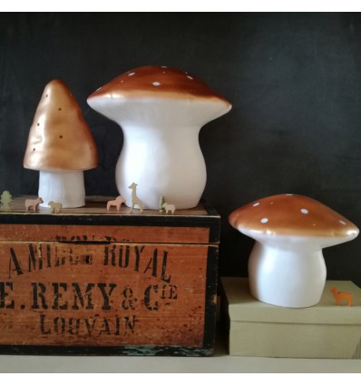 Lampe veilleuse champignon Cuivre (S) - Egmont Toys