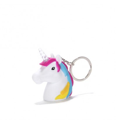 Porte-clé sonore LED Licorne
