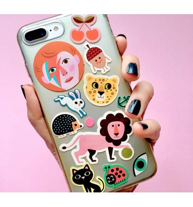 Livre de stickers bleu Ingela Arrhenius