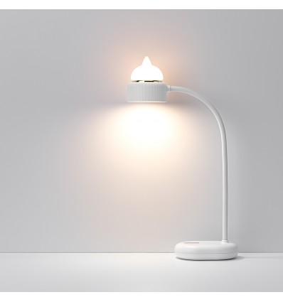 Lampe Duo sans fil chat Blanche