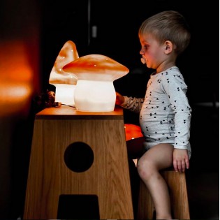 Lampe veilleuse champignon Cuivre (M) - Egmont Toys 2