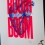 Sérigraphie Boom Boom Rose Fluo A3
