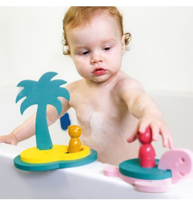 Puzzle de bain L'île aux Trésors - Quutopia