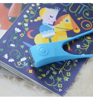 Lampe de lecture LED multifonctions bleue