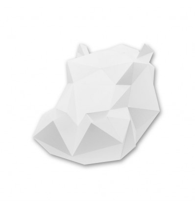 Kit de pliage papier Hippo rose - Assembli
