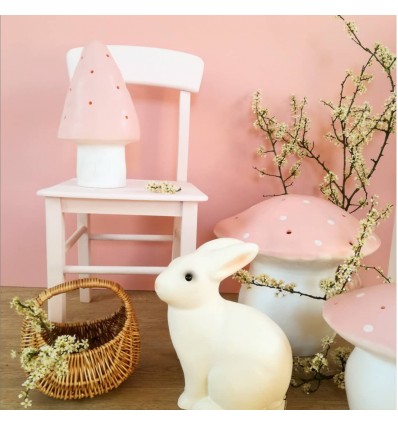 Lampe Veilleuse champignon rose clair (S) - Egmont toys