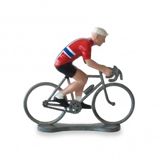 Figurine cycliste Norvège - Bernard & Eddy