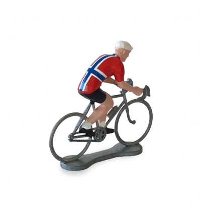 Figurine cycliste Norvège - Bernard & Eddy