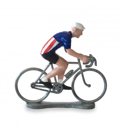 Figurine cycliste Etats-Unis - Bernard & Eddy