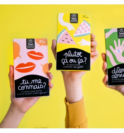 Jeu Dilemmes Absurdes - Minus Editions