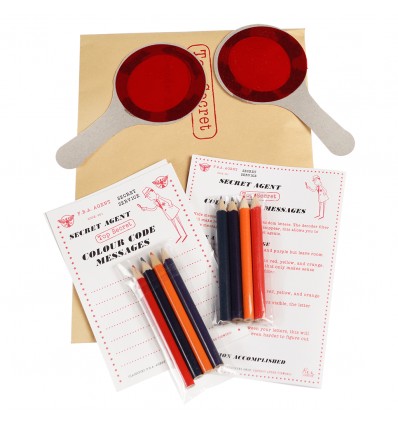 Kit d'espionnage agent secret - Rex