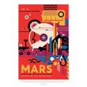 Affiche NASA - Mission Mars