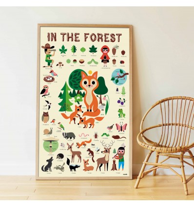 Poster & stickers La Forêt - Poppik