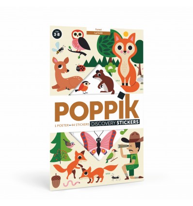 Poster & stickers La Forêt - Poppik