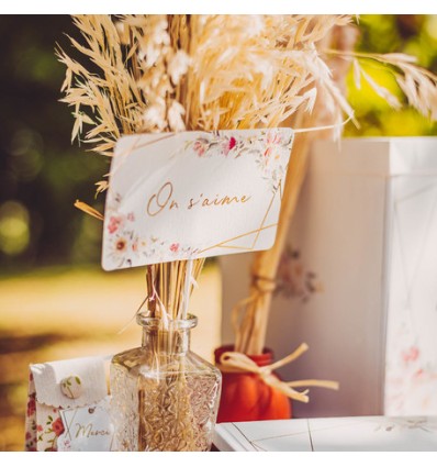 Vase rétro en verre - Gravure Ancienne Carré