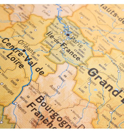 Carte de France - Pappus Editions