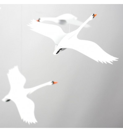 Mobile cygnes Flensted 