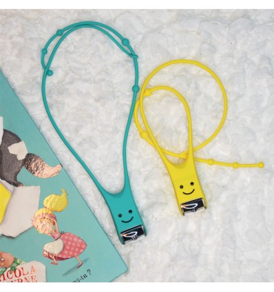 Lampe de lecture LED multifonctions jaune