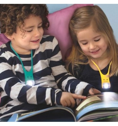 Lampe de lecture LED multifonctions jaune