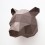 Kit de pliage papier trophée Ours marron- - Assembli 