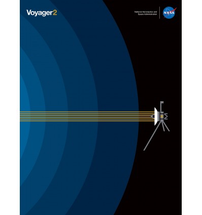 Affiche NASA - Voyager 2