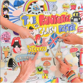 Poster & stickers 100% English - Poppik 2