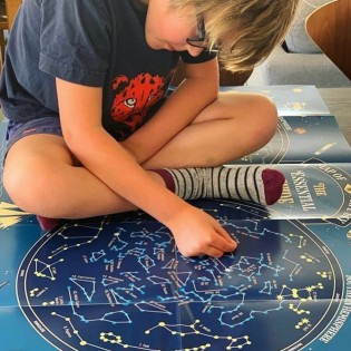 Poster & stickers phospho Carte du Ciel - Poppik 2