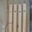 Porte affiche aimanté bois naturel 50 cm