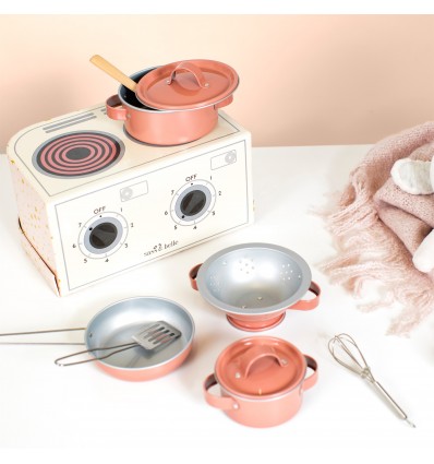 Dinette cuisinière en métal Etoiles - Sass & Belle