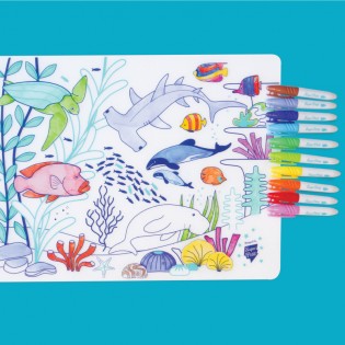 Set de table silicone Barrière de Corail - Super Petit
