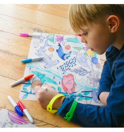 Set de table silicone Barrière de Corail - Super Petit