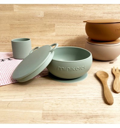 Gobelet en silicone Tilleul - Minikoioi