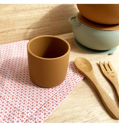 Gobelet en silicone Caramel - Minikoioi