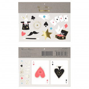 Tatouages éphémères Magie - Meri Meri
