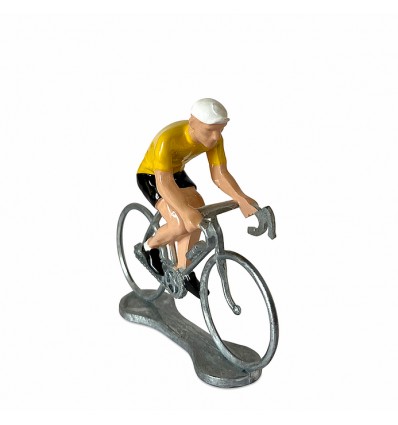 Figurine cycliste Coureur Maillot Jaune - Bernard & Eddy